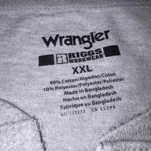 Wrangler Riggs Workwear Men's Solid Long Sleeve Henley Shirt - Picture 10 of 12